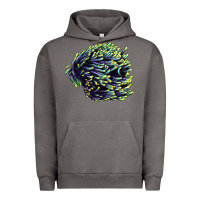 Pigment Tornado Sea Coral Urban Hoodie - LillyAllenDesigns