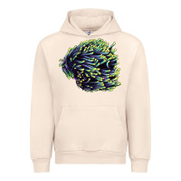Sandshell Sea Coral Urban Hoodie - LillyAllenDesigns