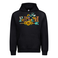 Black western faith arrow sunflowers Urban Hoodie - BarkalooDesign