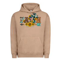 Pigment Burro western faith arrow sunflowers Urban Hoodie - BarkalooDesign