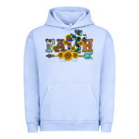 Pigment Grape Ice western faith arrow sunflowers Urban Hoodie - BarkalooDesign