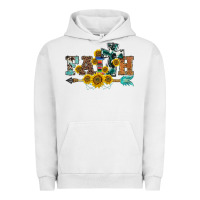 Pigment Lunar Rock western faith arrow sunflowers Urban Hoodie - BarkalooDesign