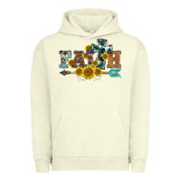 Pigment Pistachio western faith arrow sunflowers Urban Hoodie - BarkalooDesign