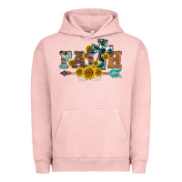 Pigment Salmon western faith arrow sunflowers Urban Hoodie - BarkalooDesign