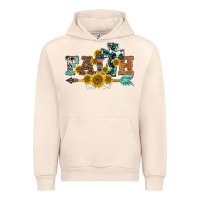 Sandshell western faith arrow sunflowers Urban Hoodie - BarkalooDesign