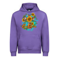 Tulip western belive sunflowers cross Urban Hoodie - BarkalooDesign