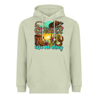 Matcha cowboy take me away Heavyweight Hoodie - Zillion Design Studio