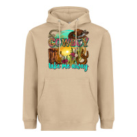 Mushroom cowboy take me away Heavyweight Hoodie - Zillion Design Studio