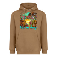 Toasted Coconut cowboy take me away Heavyweight Hoodie - Zillion Design Studio