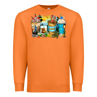 Carrot louisiana coffee cups Premium Sweatshirt - Zillion Design Studio