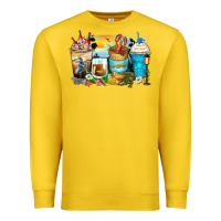 Lemon louisiana coffee cups Premium Sweatshirt - Zillion Design Studio
