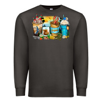 Smoke louisiana coffee cups Premium Sweatshirt - Zillion Design Studio