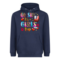 Navy oh sip its a girls Heavyweight Hoodie - texasbilliewilder