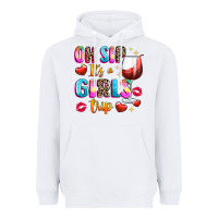 White oh sip its a girls Heavyweight Hoodie - texasbilliewilder
