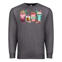 Charcoal Heather mom coffee cups Premium Sweatshirt - Zillion Design Studio
