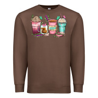 Chestnut mom coffee cups Premium Sweatshirt - Zillion Design Studio