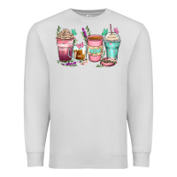 Dove Grey mom coffee cups Premium Sweatshirt - Zillion Design Studio