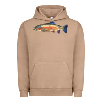 Pigment Burro Rainbow Trout Urban Hoodie - LillyAllenDesigns
