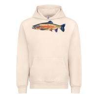 Sandshell Rainbow Trout Urban Hoodie - LillyAllenDesigns