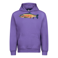 Tulip Rainbow Trout Urban Hoodie - LillyAllenDesigns