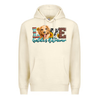 Sandshell love golden retriever Premium Hoodie - Artiststas