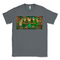 Charcoal Heather merry christmas license plate Classic Tee - BundleAndBundleShop