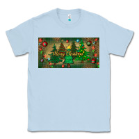 Dusty Blue merry christmas license plate Classic Tee - BundleAndBundleShop