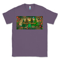 Lavender merry christmas license plate Classic Tee - BundleAndBundleShop