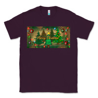Plum merry christmas license plate Classic Tee - BundleAndBundleShop