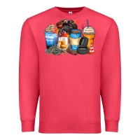 Cardinal monster truck coffee cups Premium Sweatshirt - Zillion Design Studio