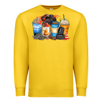 Lemon monster truck coffee cups Premium Sweatshirt - Zillion Design Studio