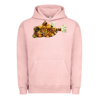 Pigment Salmon humpback turretfish Urban Hoodie - LillyAllenDesigns