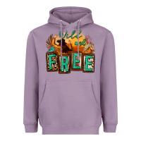 Lavender wild and free cowgirl horse desert Heavyweight Hoodie - Zillion Design Studio