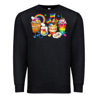 Black pride coffee cups Premium Sweatshirt - Zillion Design Studio