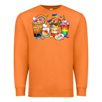 Carrot pride coffee cups Premium Sweatshirt - Zillion Design Studio