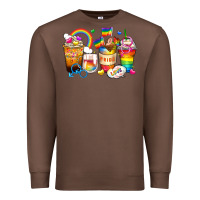 Chestnut pride coffee cups Premium Sweatshirt - Zillion Design Studio