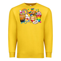 Lemon pride coffee cups Premium Sweatshirt - Zillion Design Studio