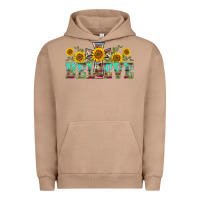 Pigment Burro western believe sunflowers flowers Urban Hoodie - BarkalooDesign