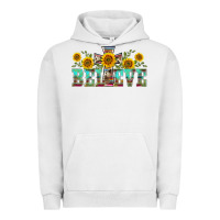 Pigment Lunar Rock western believe sunflowers flowers Urban Hoodie - BarkalooDesign