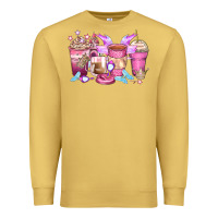 Antique Gold princess coffee cups Premium Sweatshirt - Zillion Design Studio