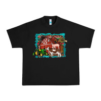 Black farm life tractor cow pig rooster Urban Heavy Tee - Artiststas