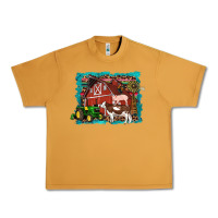 Peanut Butter farm life tractor cow pig rooster Urban Heavy Tee - Artiststas