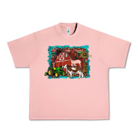 Salmon farm life tractor cow pig rooster Urban Heavy Tee - Artiststas