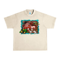 Sandshell farm life tractor cow pig rooster Urban Heavy Tee - Artiststas