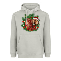 Moon Dust merry Christmas brahman bull Heavyweight Hoodie - RanaPortraitStore