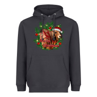 Smoke merry Christmas brahman bull Heavyweight Hoodie - RanaPortraitStore
