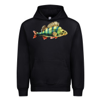 Foreset Green Perch Fish Urban Hoodie - LillyAllenDesigns