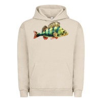 Pigment French Oak Perch Fish Urban Hoodie - LillyAllenDesigns