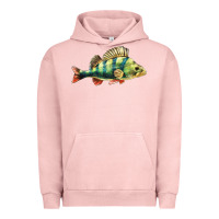 Pigment Salmon Perch Fish Urban Hoodie - LillyAllenDesigns