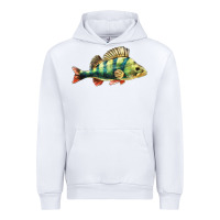 White Perch Fish Urban Hoodie - LillyAllenDesigns